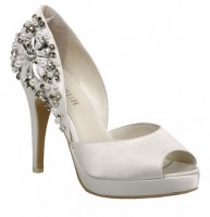 Krásne svadobné topánky